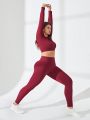 Yoga Basic Yoga Basic Plus Scrunch Butt Tummy Control Sports Set