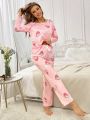 Watermelon Print PJ Set