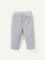 Cozy Cub Baby Boy Letter Pattern Sweatshirt & Sweatpants