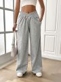 SHEIN Essnce Women'S Elastic Waist Sweatpants