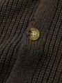 Men's Button-front Cardigan