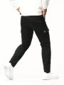 Men Flap Pocket Side Cargo Jeans