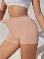 Women's Single Piece Ribbed Boyshorts Panties