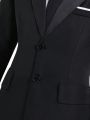 Teen Boy's 2pc Knightly Formal Suit Includes 1 Blazer And 1 Trousers