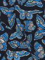 Maryam Alam Women's Butterfly Print Long Sleeve Shirt
