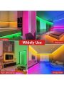 1pc Ice Blue 6mm Neon LED Strip Light 16.4ft/5m 12V Silicone Neon Rope Lights Waterproof Flexible LED Neon Lights for Bedroom Indoors