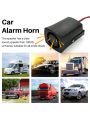 12-24V 6Tones Car Police Fire Alarm Horn Ring Alarm System Siren Speaker Warning Loud Sound Alarm Speaker