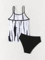 Teen Girl Tie-Dye Swimsuit Set
