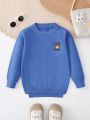 Autumn/winter New Arrival Boys' Sweater With Bear Print
