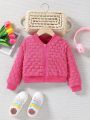 Young Girl Zip Up Bomber Jacket