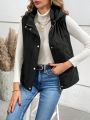 SHEIN Frenchy Women'S Vest Padded Jacket