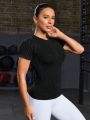 Jacquard Short Sleeve Athletic T-shirt